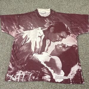 Stanley Desantis All Over Print Shirt Gone With The Wind Size XL Rare Excellent